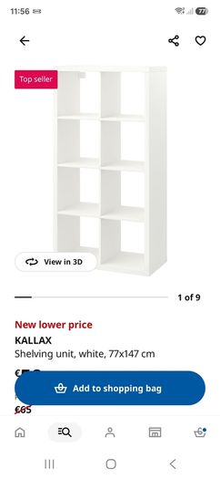Ikea Kallax & knipsa