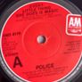 The Police. Every little thing she does is magic picture sleeve vinyl record single in vg+ condition Image 2