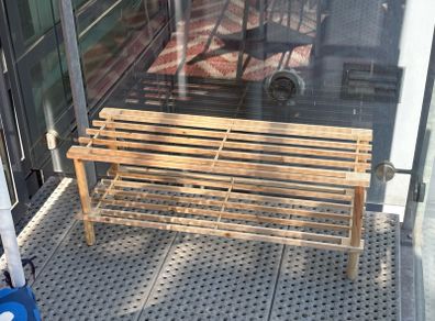 shoe rack