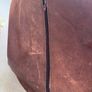 moroccan leather poof Image 3