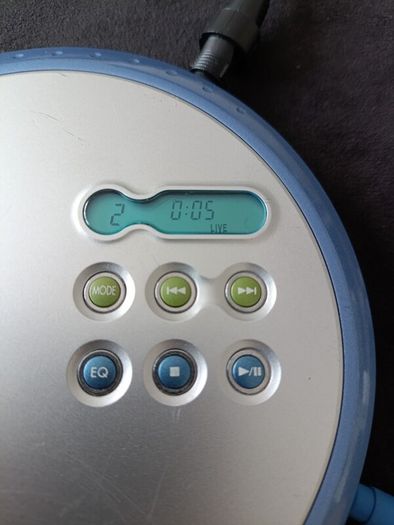 Panasonic Personal Portable CD Player SL CT590EB S