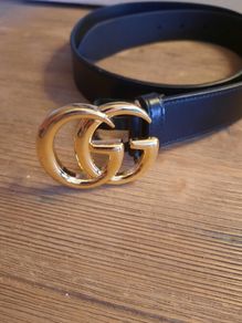 Gucci - Authentic GG Marmont Leather Belt