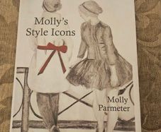 Molly's Style Icons. By Molly Parmeter. Signed First Edition Large Volume Hardback With Dustjacket In Good Condition.  See Photos For Same.