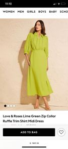 Lime Green Dress