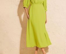 Lime Green Dress