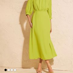 Lime Green Dress