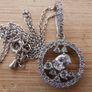 Vintage Women's Sterling Silver 925 Chain with Pendant - Silver 5,2g Image 9