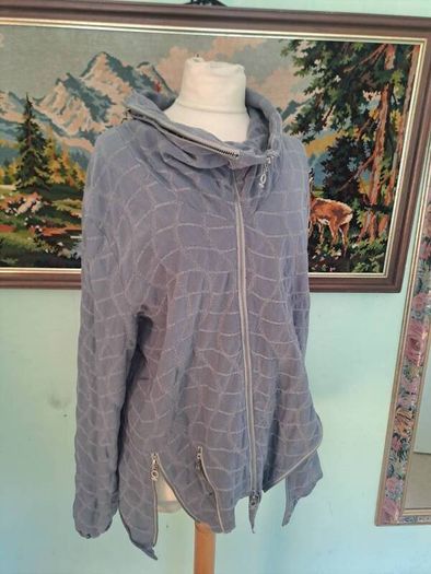 My soul designer grey turtleneck jacket
