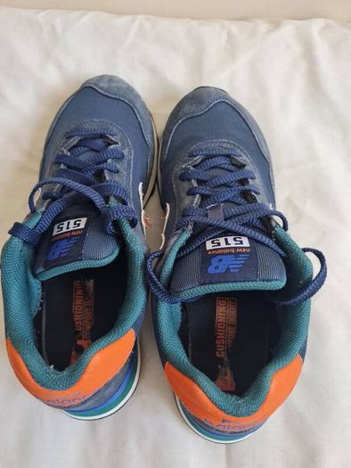 new balance 515 blue suade Size 9 eu 43 in good condition