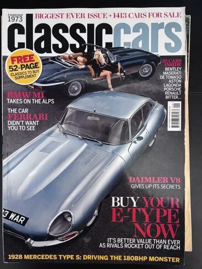 Classic Car Magazines x3