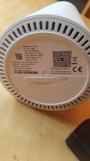 Router Alcatel LinkHub HH71VM WiFi 4G LTE