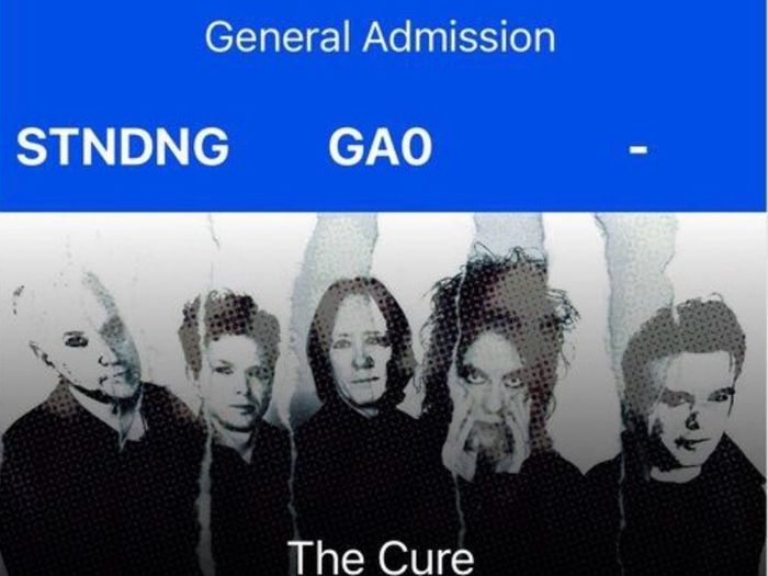 The Cure Tickers