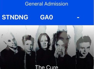 The Cure Tickers