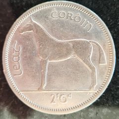 Ireland 1963 1/2 Half Crown Coin