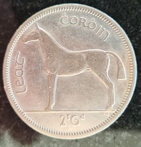 Ireland 1963 1/2 Half Crown Coin