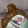 Vintage gold mirror Image 2
