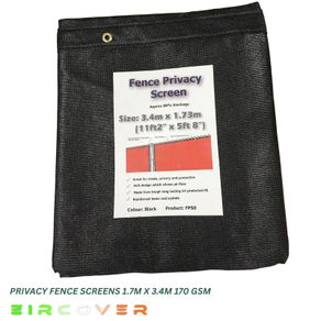 Privacy Fence Screens 1.7m x 3.4m ( 6'-11')170 gsm