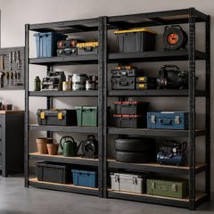 Heavy Duty Garage Storage Shelves Set of 2