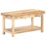Extendable Coffee Table 90x(45-90)x45 cm Solid Mango Wood Image 6