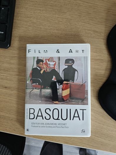 Basquiat DVD - documentary, beautiful disk design