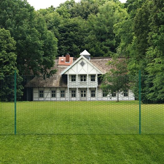 Euro Fence Steel 20x1.5 m Green