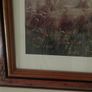 Ronald Beaton vintage The Way We Were framed print. Large country landscape wall art Image 3