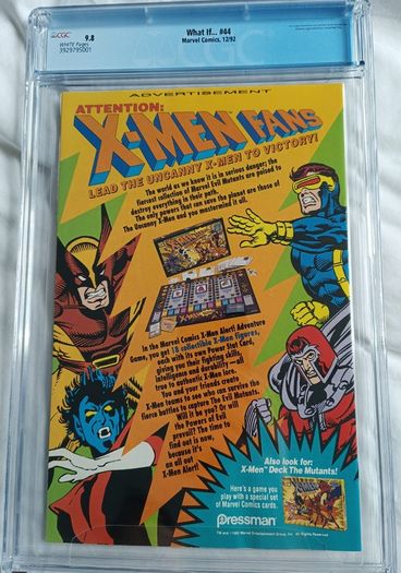 What if Issue 44 CGC 9.8 Graded Comic Book Framed Marvel Punisher Spider-Man Daredevil Venom