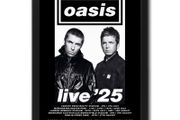 Oasis Live 25 - Framed Print (30 x 40cm)
