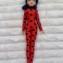 2020 Zagtoon Playmates Miraculous Ladybug Doll Damaged suit Used Please look at the pictures Image 2