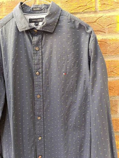 Tommy Hilfiger Button Down Shirt Mens Medium M