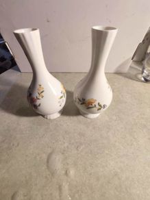 SET OF 2 Aynsley Cottage Garden Bud Vase