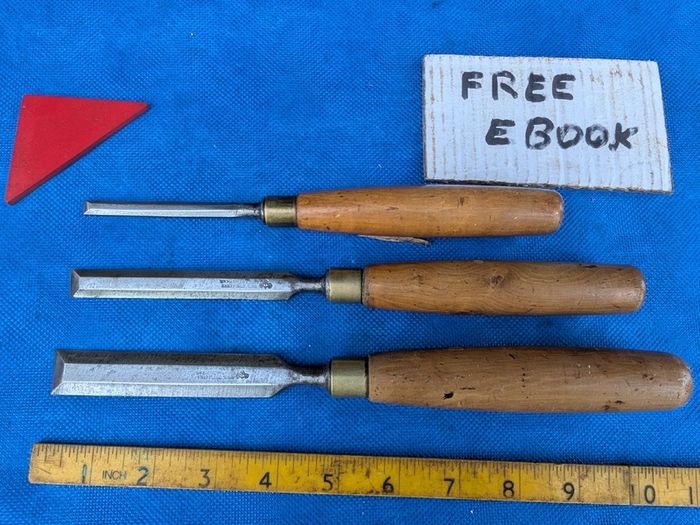 Paring Chisels by Wm Marples
