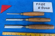Paring Chisels by Wm Marples