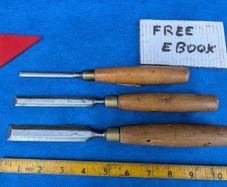 Paring Chisels by Wm Marples