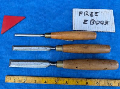 Paring Chisels by Wm Marples