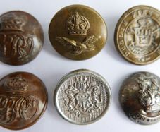 Vintage WWII Military Buttons