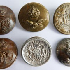 Vintage WWII Military Buttons
