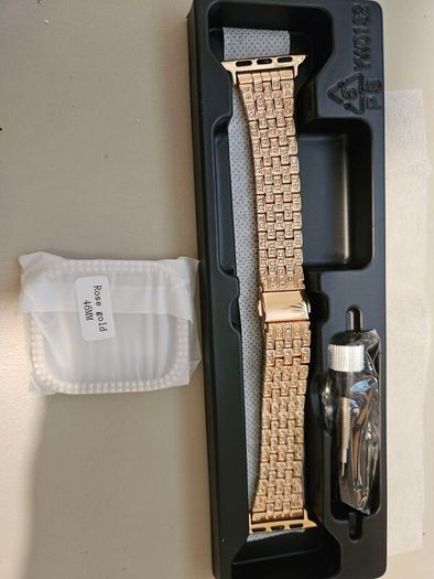 Apple Watch Strap Series 11/10 Rose gold 46mm