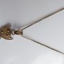 Vintage Sterling Silver 925 Cat Pendant and Sterling Chain length 16" - 2,95g Image 4