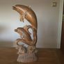 Vintage Wood Carving X 2. ( Reduced) Image 3