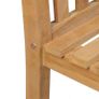 9 Piece Garden Dining Set Solid Teak Wood Image 7