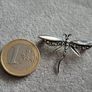 sterling silver dragonfly brooch Image 3