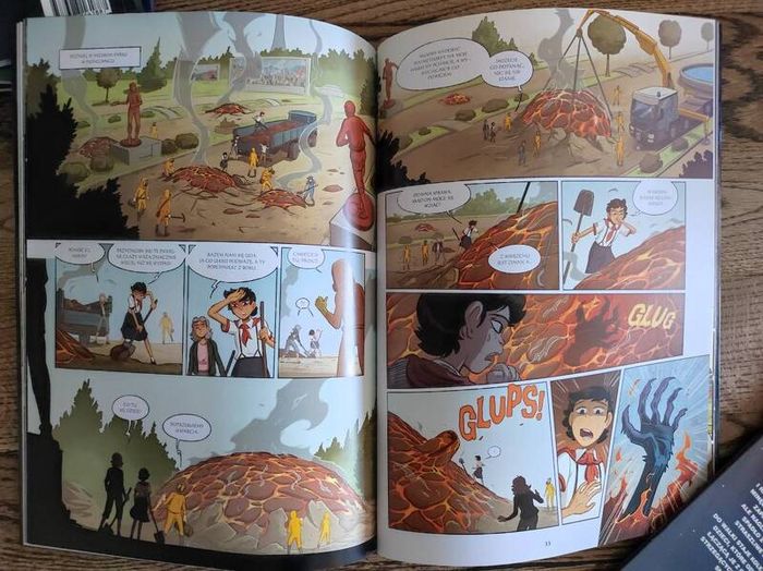 8x Polish Children's Comic Books, Age 9+