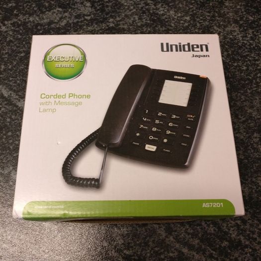 Uniden As7201 Single Line Phone (black)