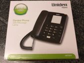 Uniden As7201 Single Line Phone (black)