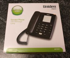 Uniden As7201 Single Line Phone (black)