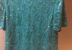 vintage beaded top