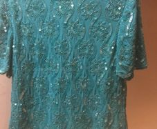 vintage beaded top