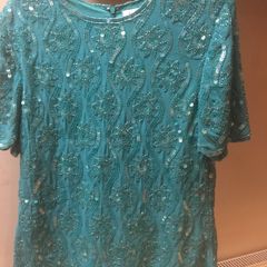 vintage beaded top