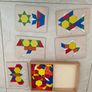 Melissa and Doug wooden shape puzzle Image 3